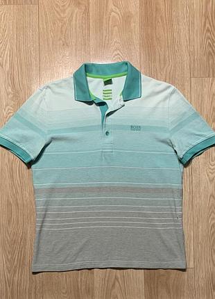 Hugo boss green modern fit поло оригінал
