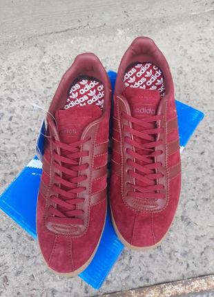 Мужские кроссовки  adidas topanga красные