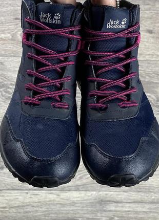 Jack wolfskin taxapore ботинки полуботинки 35 размер детские синие оригинал5 фото