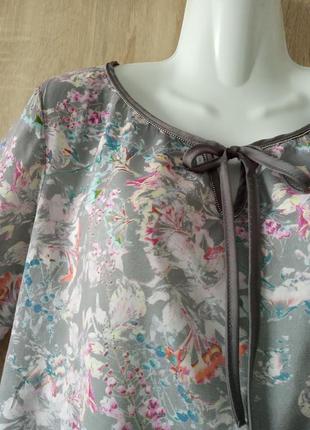 Идеальная блуза в цветочный принт tom taylor2 фото