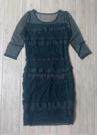 Сукня з мереживом,платье сетка