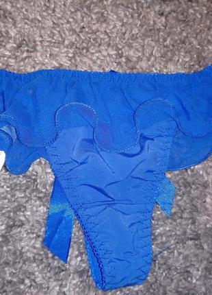 Трусы стринги женские новые польша размер xs