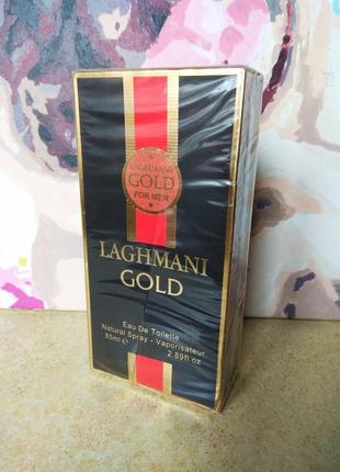 Laghmani gold туалетна вода для чоловіків 85 мл.7 фото