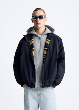Чоловіча куртка zara на флісі