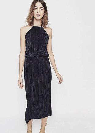 Плаття плісе міді 59 розмір