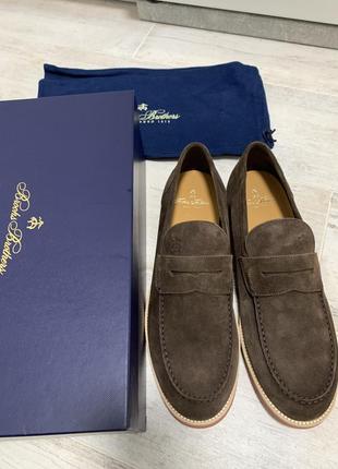 Туфлі замшеві brooks brothers нові 11.5 розмір сша 44 наш