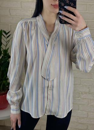 Блуза с бантиком от mango3 фото