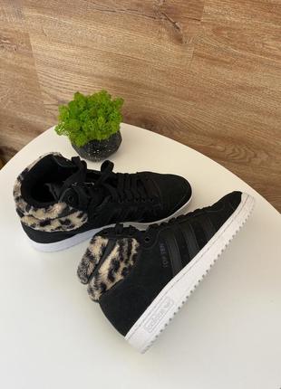 Трендові кеди кросівки з натуральної замші adidas
