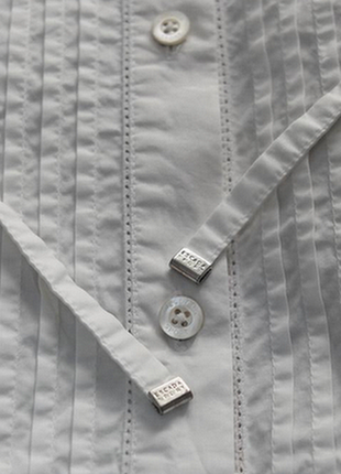 Белая блуза рубашка escada7 фото