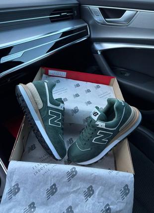 Чоловічі кросівки new balance prm classic green white