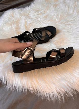 Сандалі шльопанці жіночі літнє взуття тапочкі вєтнамкі кеди туфлі босонічки5 фото