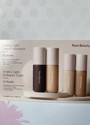 Rare beauty positive light tinted moisturizer пробники тонального крему