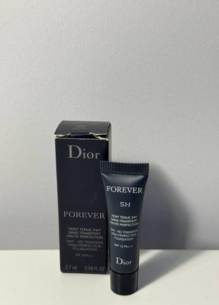 Dior forever clean matte high perfection 24 h foundation spf 20 pa+++ тональная основа1 фото