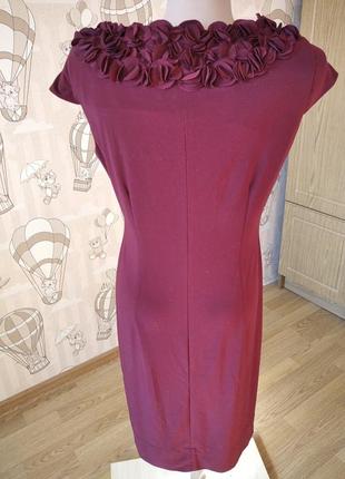 Гарне плаття марсала 4