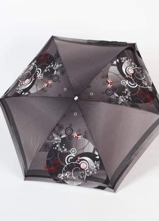 Зонт zest женский механика 5 сложений, цветной плоский. расцветка реймс1 фото