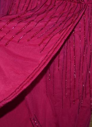 Новое нереальное платье lipsy london! бисер, паетки, камни, код 01283 фото
