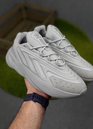 Кроссовки adidas ozelia серые4 фото