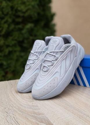 Кроссовки adidas ozelia серые