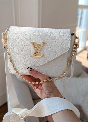 Сумка louis vuitton 2в1 стегана5 фото