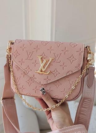 Сумка louis vuitton 2в1 стегана6 фото