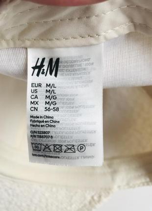 Новая актуальная молочная кепка бейсболка овечка тедди от h&amp;m 💙💛 сток2 фото