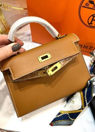 Сумка hermes kelly mini