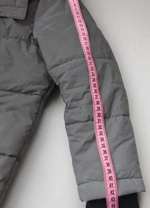 Світловідбиваюча стьобана куртка tcm tchibo, розмір 122/1285 фото
