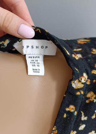 Topshop красивое платье миди сетка на подкладке eur 425 фото