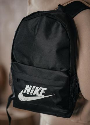 Рюкзак мужской черный текстильный найк2 фото