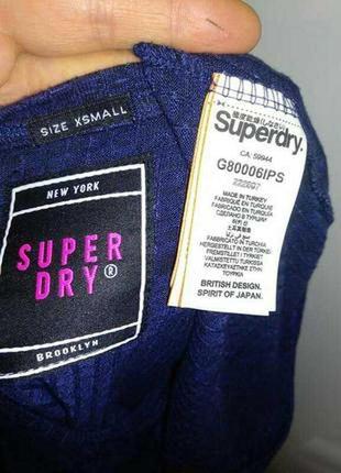 Стильное фирменное платье в рубчик размера xs superdry8 фото