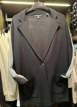 Удлиненный/пиджак/кофта/черная/женщина/кардиган2 фото