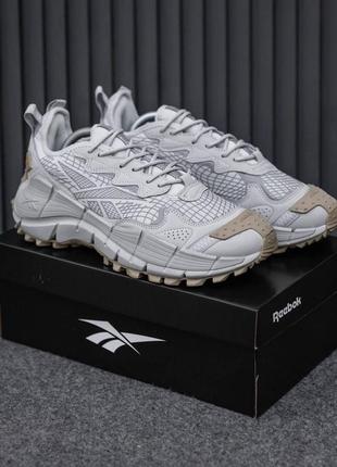 Мужские кроссовки reebok zig kinetica 2.5 x cordura light grey