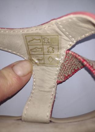Scholl кожаные босоножки с анатомической стелькой,38р.7 фото