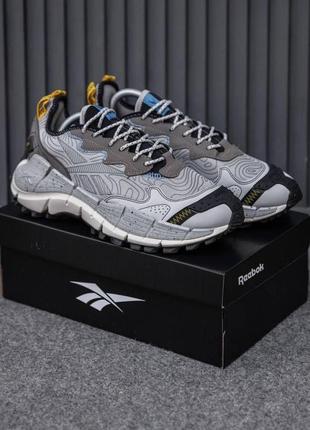 Мужские кроссовки reebok zig kinetica 2.5 x cordura grey4 фото