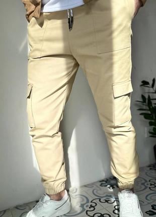 Мужские коттоновые штаны карго в расцветках2 фото