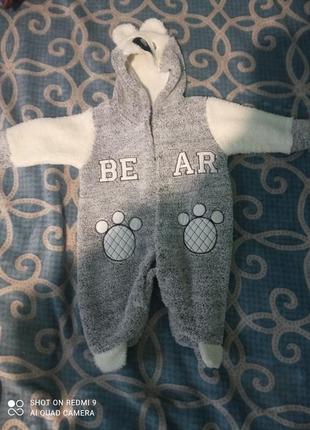 Махровый человечек 56-62р