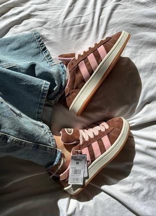 Кросівки adidas campus 00s brown / pink