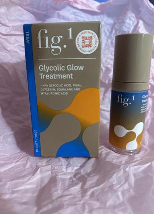 Fig 1. glycolic glow treatment відлущувальна освітлююча емульсія