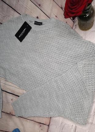 Стильный укороченный свитер5 фото