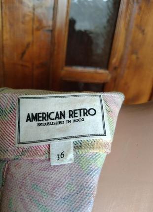 Красивое платье французского бренда american retro, оригинал.6 фото