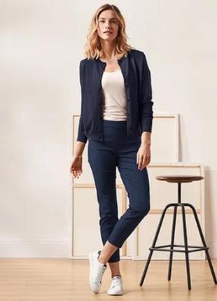 Стрейчеві жіночі вузькі штани р.38 брюки tcm tchibo, німеччина