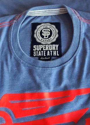 Стильна футболка з яскравим принтом superdry, made in turkey, блискавичне надсилання 🚀⚡6 фото