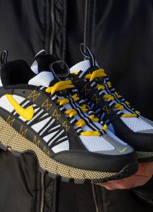 Кроссовки nike air humara black yellow3 фото