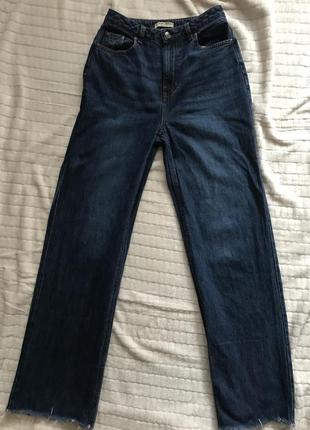 Женские шикарные джинсы темно-синего цвета goldi2 фото