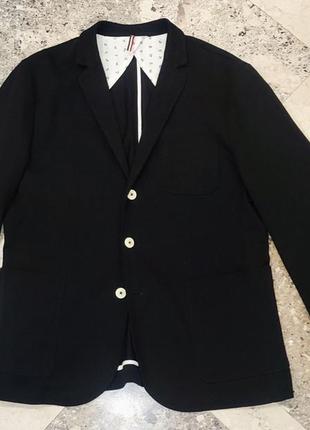 Celio (france) стильный легкий пиджак блейзер р. 54 (xl)2 фото