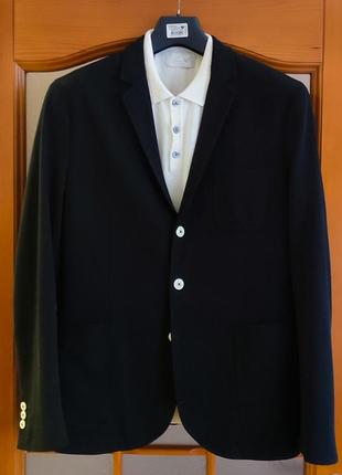 Celio (france) стильный легкий пиджак блейзер р. 54 (xl)5 фото