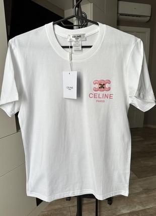 Футболка celine живые фото
