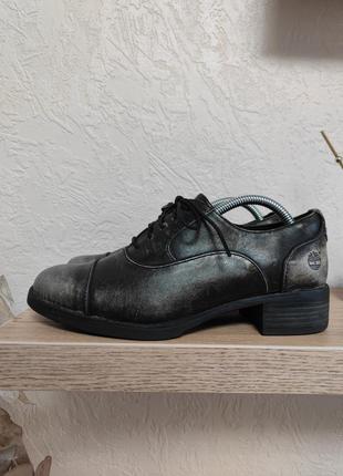 Жіночі шкіряні туфлі timberland beckwith lace ox grey women's leather
оригінал