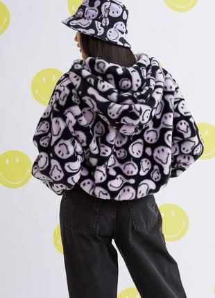 Панама флис smiley® x h&m
