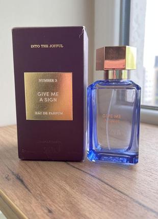 Парфуми zara give me a sign 100 ml